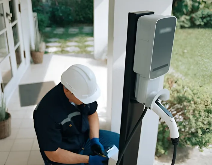solar station men