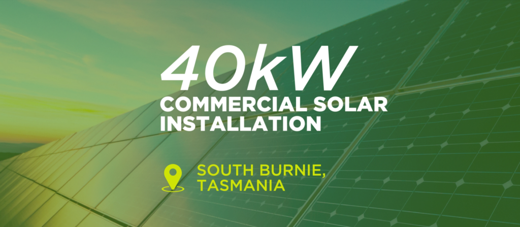 40 kW commercial solar installation South Burnie, Tasmania, Australia - GEE Energy